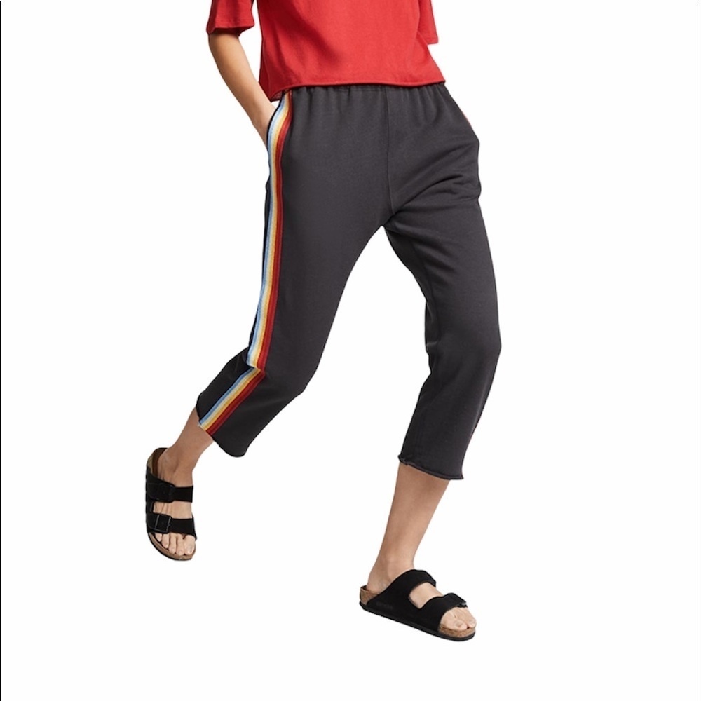 SPIRITUAL GANGSTER Rainbow Perfect Harem Sweatpant